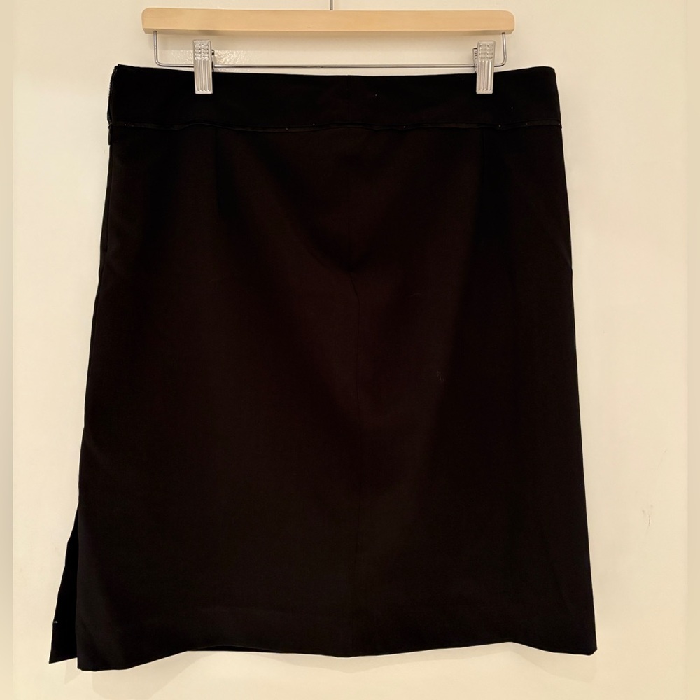 Austin reed women’s black business formal pencil skirt with slit